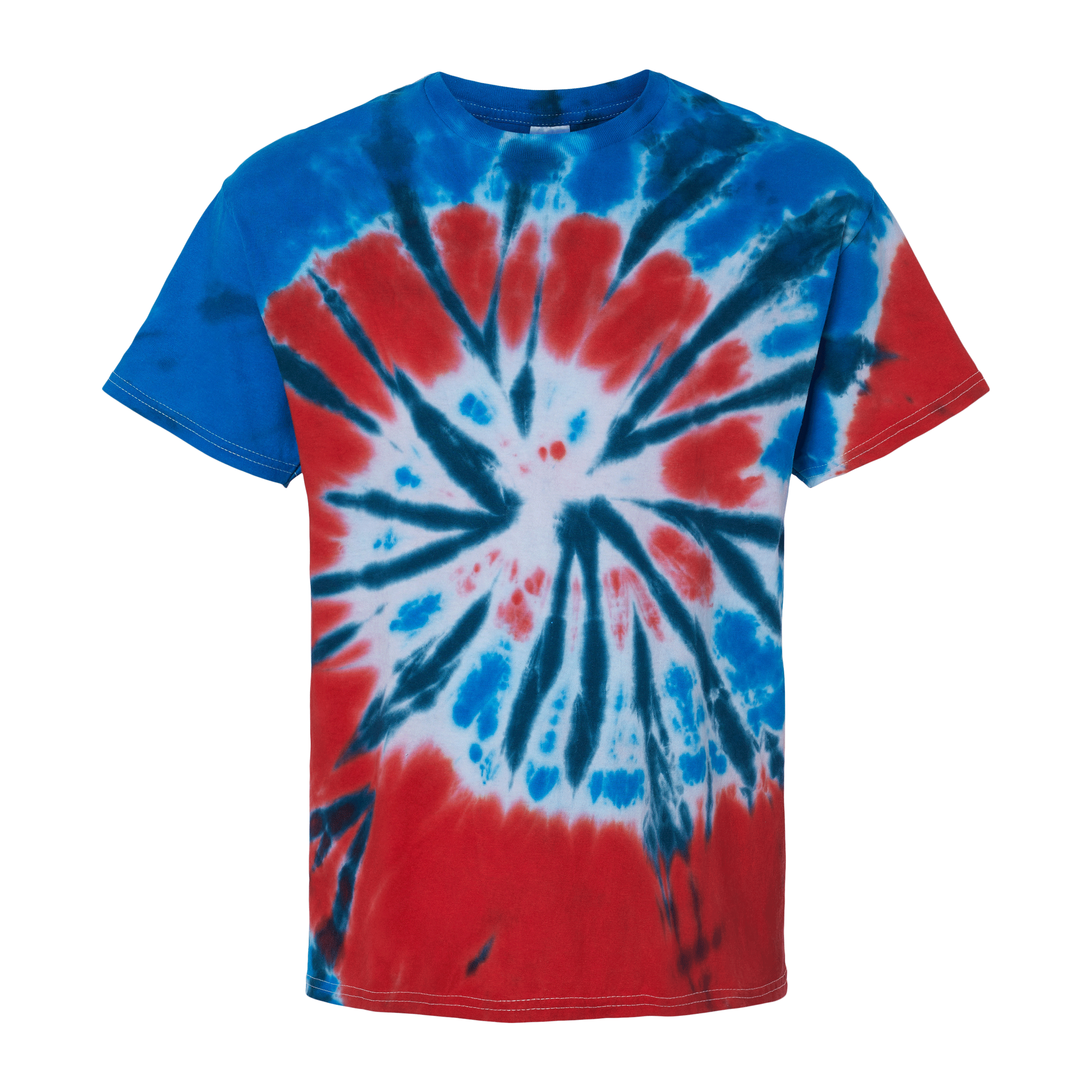 Multi-Color Tie-Dyed T-Shirt - Image 6