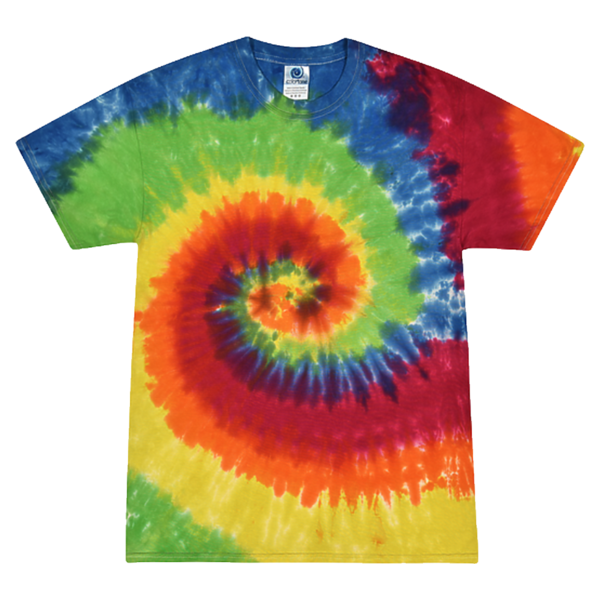Multi-Color Tie-Dyed T-Shirt - Image 9