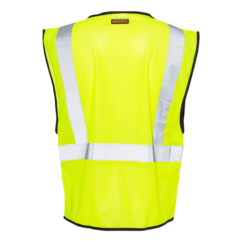 Zippered Mesh Economy Class 2 Vest - Image 3