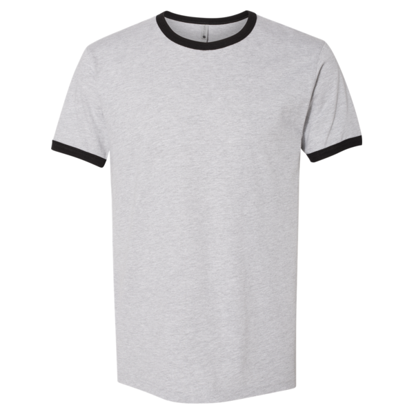 Unisex-Fine Jersey™ Ringer Tee. - Image 2
