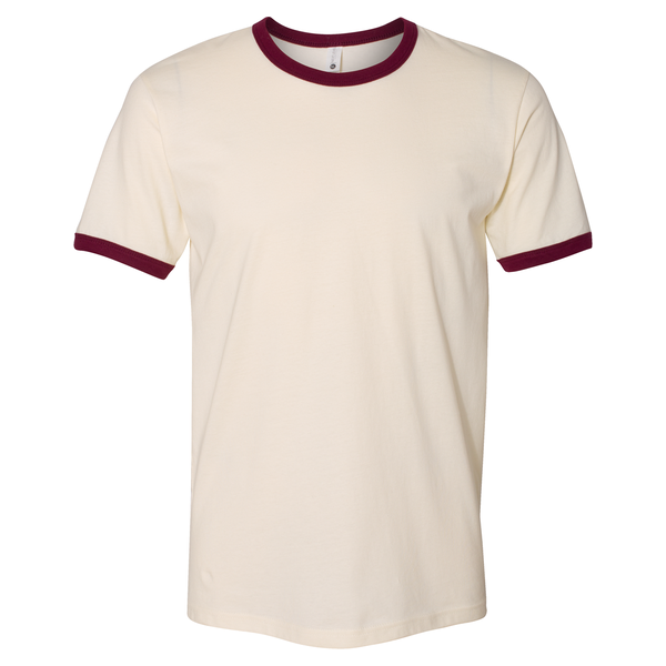 Unisex-Fine Jersey™ Ringer Tee. - Image 5