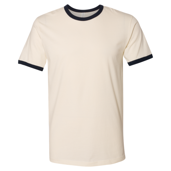 Unisex-Fine Jersey™ Ringer Tee. - Image 6